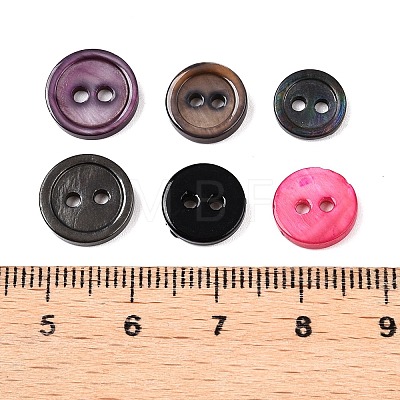 Freshwater Shell Buttons BUTT-T013-04-1