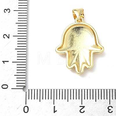Brass Pendants KK-L253-04G-1