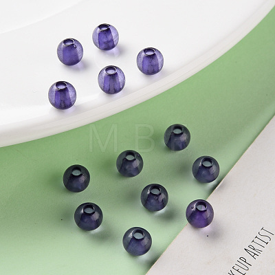 Transparent Acrylic Beads MACR-S370-A6mm-752-1