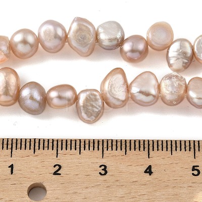 Natural Cultured Freshwater Pearl Beads Strands PEAR-A006-19A-1