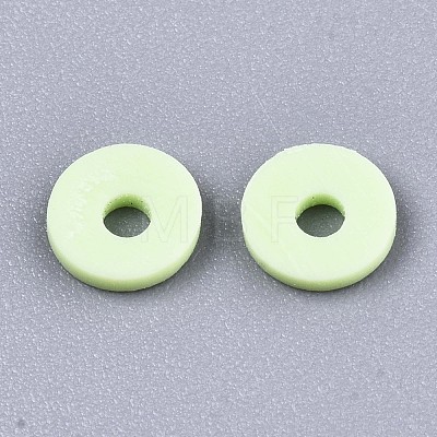 Handmade Polymer Clay Beads Strands CLAY-R089-8mm-Q080-1