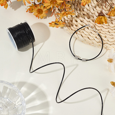 5M Round Cowhide Leather Cord WL-CL0001-34-1