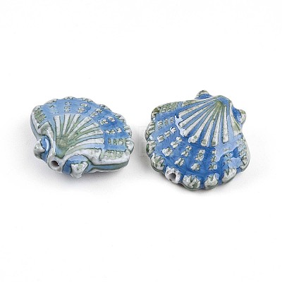 Handmade Porcelain Beads PORC-N009-01-1