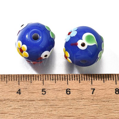 Handmade Lampwork Beads LAMP-K042-06C-1