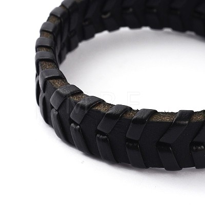 Leather Cord Bracelets BJEW-N269-40-1