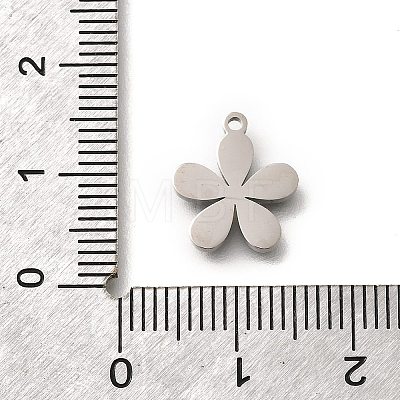 Brass Enamel Charms STAS-Q347-14P-02-1-1