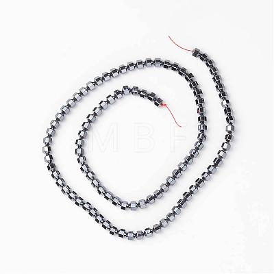 Non-Magnetic Synthetic Hematite Beads Strands G-D800-12A-1