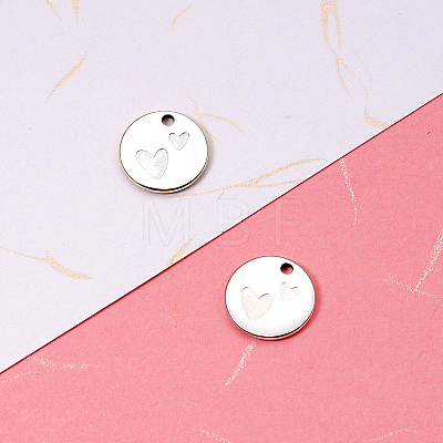 304 Stainless Steel Pendants STAS-CJC0003-48-1