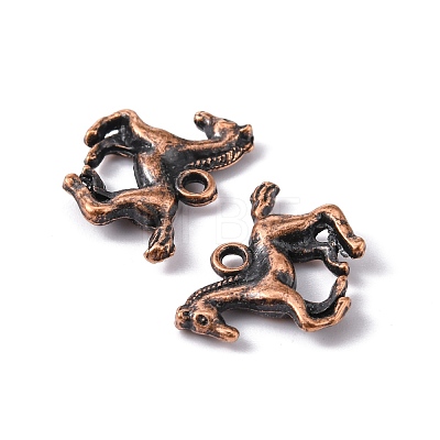 Tibetan Style Alloy Pendants TIBEP-T002-07R-NR-1