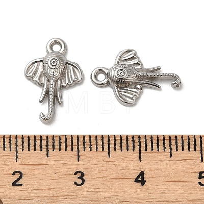 Non-Tarnish 304 Stainless Steel Charm STAS-I203-59P-1