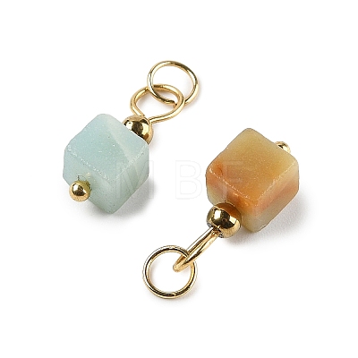Natural Mixed Gemstone Pendants STAS-Z129-01G-1