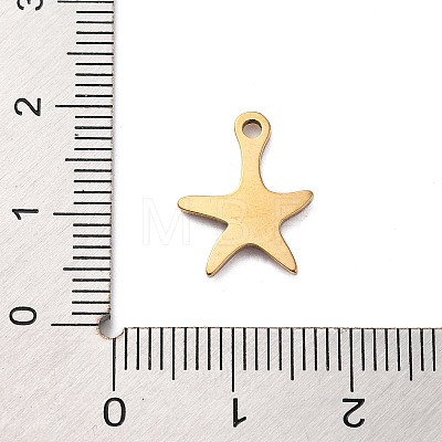 Ion Plating(IP) 201 Stainless Steel Charms STAS-A101-01C-01G-1