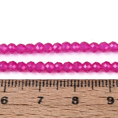 Imitation Jade Glass Beads Strands GLAA-T028-3mm-11I-1