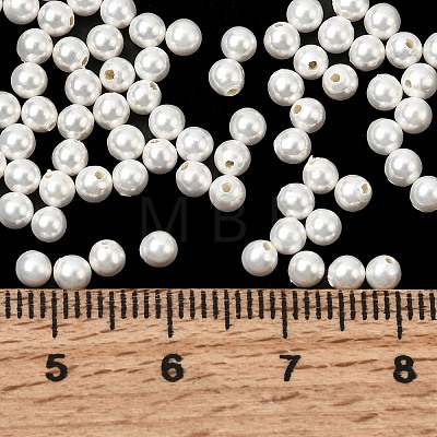 Electroplated Shell Pearl Beads BSHE-B008-05A-3mm-1