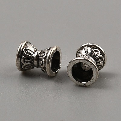 Tibetan Style Alloy Bead Caps FIND-WH0291-09A-AS-1