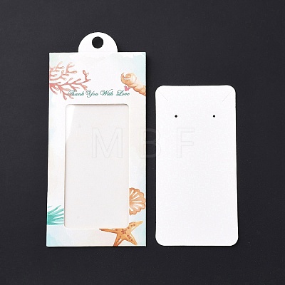 Paper Jewelry Display Cards DIY-B061-10E-1