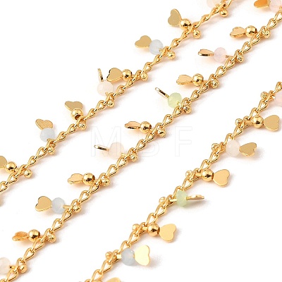 Handmade Brass Link Chain CHC-E028-05G-01-1