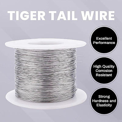 Tiger Tail Wire TWIR-WH0002-05-0.3mm-1