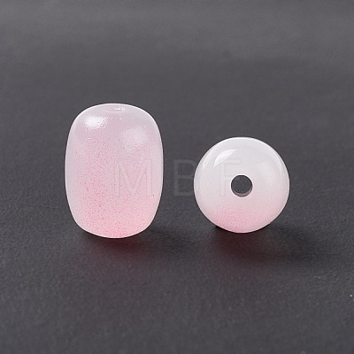 Opaque Glass Beads GLAA-F117-06A-1