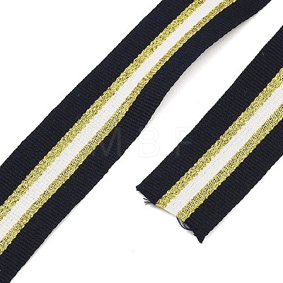 Polyester Glitter Jacquard Ribbon FB-XCP0001-07-1