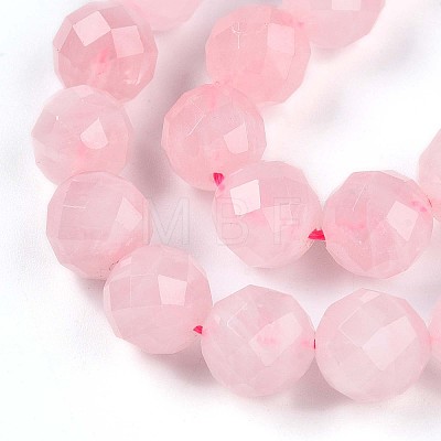 Natural Rose Quartz Beads Strands G-S345-10mm-34-1