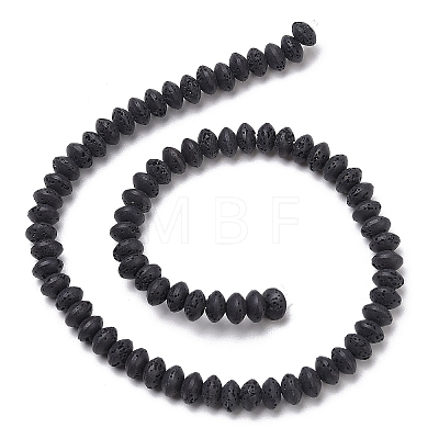 Synthetic Lava Rock Beads Strands G-B087-02A-10-1