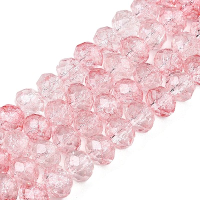 Transparent Glass Beads Strands GLAA-T023-10mm-A08-1