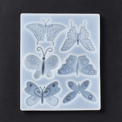 DIY Butterfly Ornament Silicone Molds X-DIY-E055-20-1