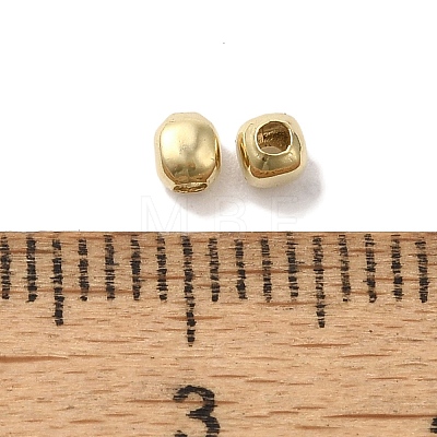 Brass Beads KK-K383-08A-G-1