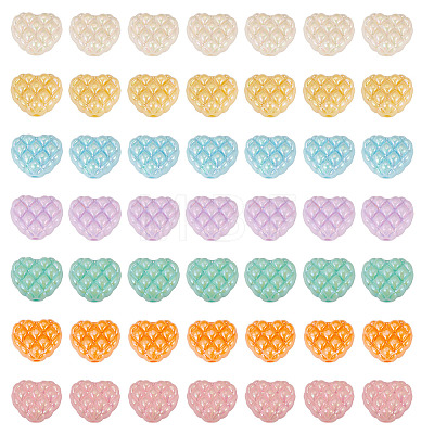 50Pcs Opaque Acrylic Beads OACR-TA0004-65-1