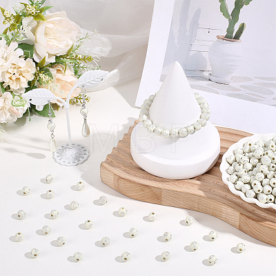 800Pcs Plating Acrylic Beads PACR-PA0001-24-1