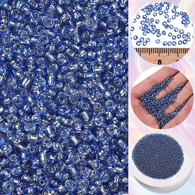 3000Pcs Glass Seed Beads SEED-PA0001-29A-02-1