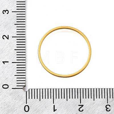 Brass Linking Rings KK-Z126-03G-03-1