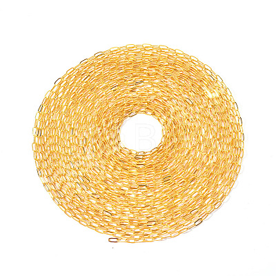 Brass Paperclip Chains CHC-R134-G-1