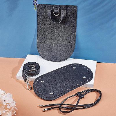 DIY PU Leather Knitting Crochet Bags DIY-WH0171-10A-1