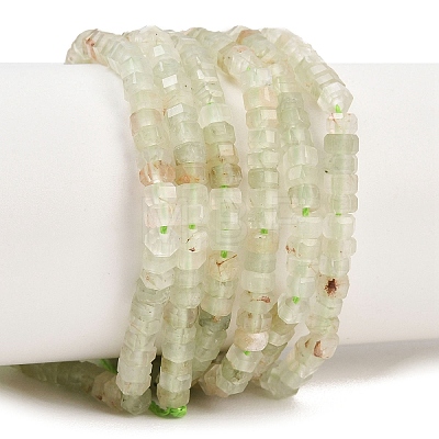 Natural Green Rutilated Quartz Beads Strands G-G345-C03-2x4mm-1