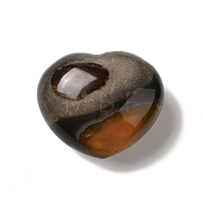 Natural Desert Jasper/Polychrome Jasper Heart Love Stone G-C010-01-1