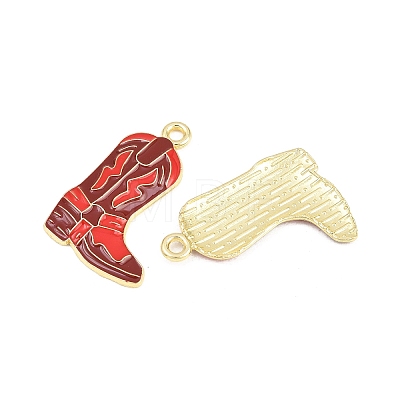 West Cowboy Theme Alloy Enamel Pendants ENAM-L056-01D-03-1