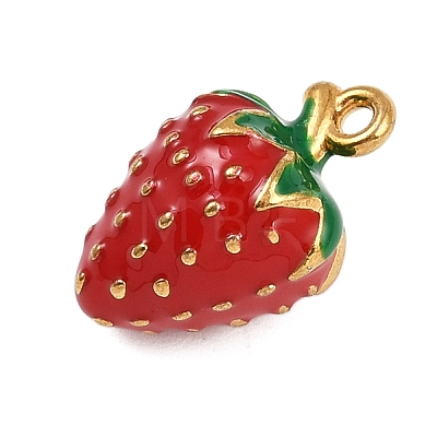 304 Stainless Steel Enamel Pendants LS-STAS-P402-02B-01-1