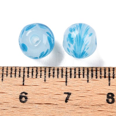 Handmade Lampwork Beads LAMP-T023-03B-04-1