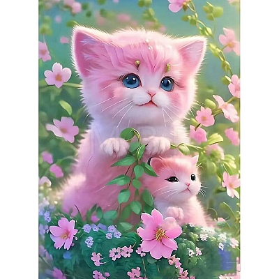 Cute Animal Pattern DIY Diamond Painting Kits DRAW-PW0006-01E-1