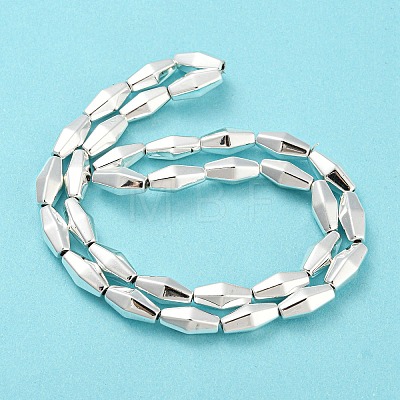 Electroplated Synthetic Non-magnetic Hematite Beads Strands G-Z032-H02-09S-1