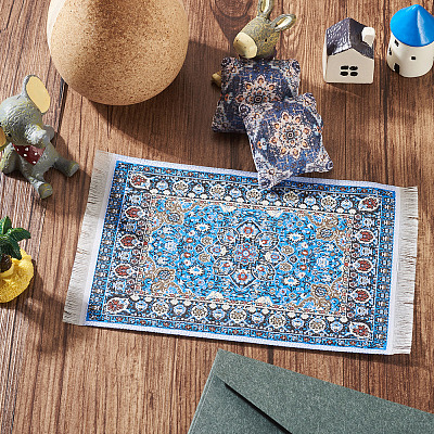 Turkish Style Mini Nylon Carpets AJEW-TA0003-66A-1