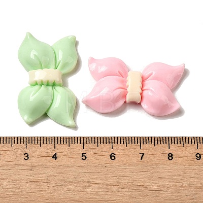 Opaque Resin Decoden Cabochons CRES-B019-01-1