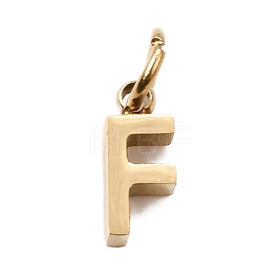 304 Stainless Steel Charms SA-CBABF3F-01G-F-1
