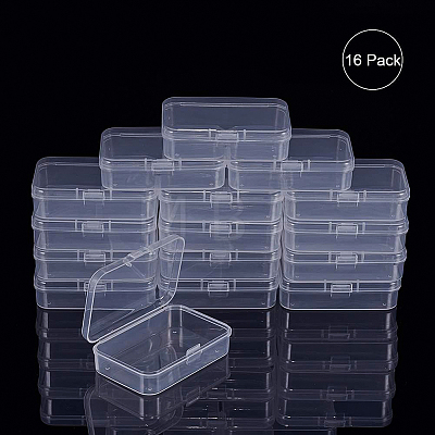 Plastic Bead Containers CON-BC0004-12B-1