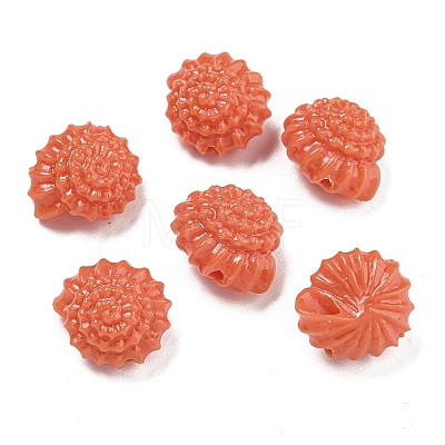 Synthetic Coral Carved Beads Strands CORA-I023-05B-1