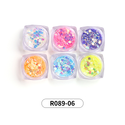 Shining Nail Art Decoration Accessories MRMJ-R089-06-1