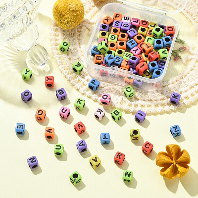 Craft Style Acrylic Beads MACR-YW0002-27-1