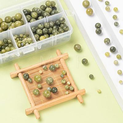 340Pcs 4 Sizes Natural Gemstone Beads G-LS0001-12-1